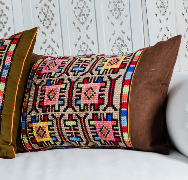 Этно-стиль прямоугольная