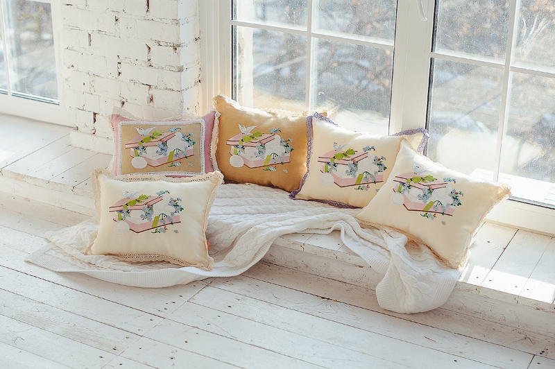 Пасхальная подушечка