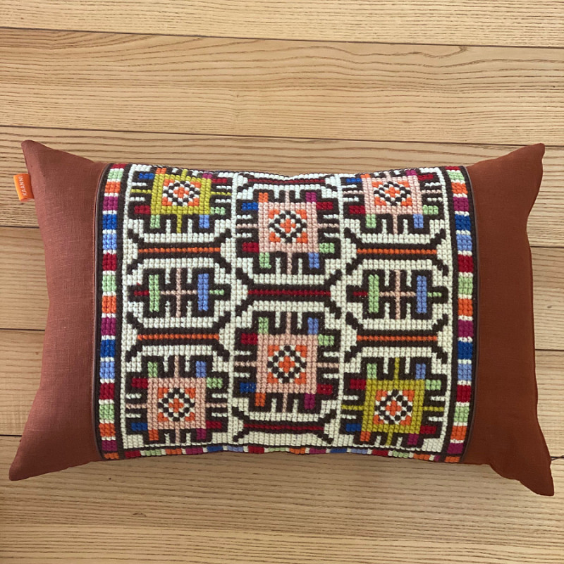 Этно-стиль прямоугольная терракот 40х60 см