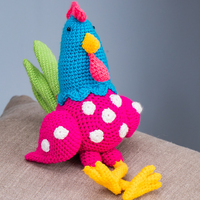 Петушок малиновый