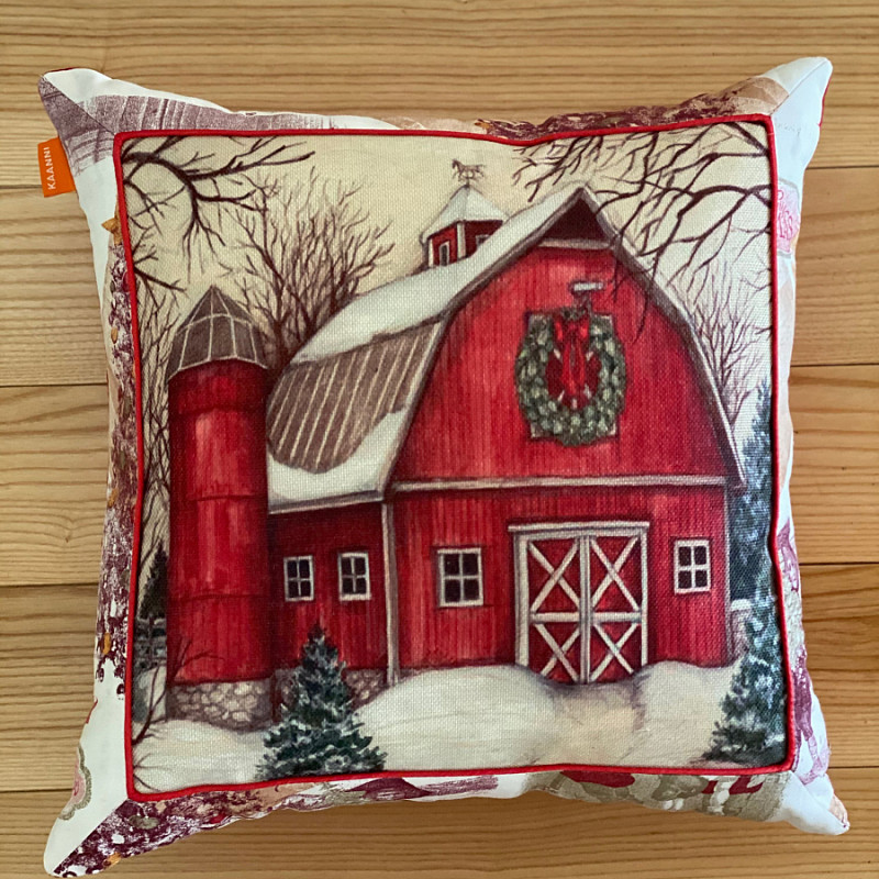 Рождественский домик 45х45 см