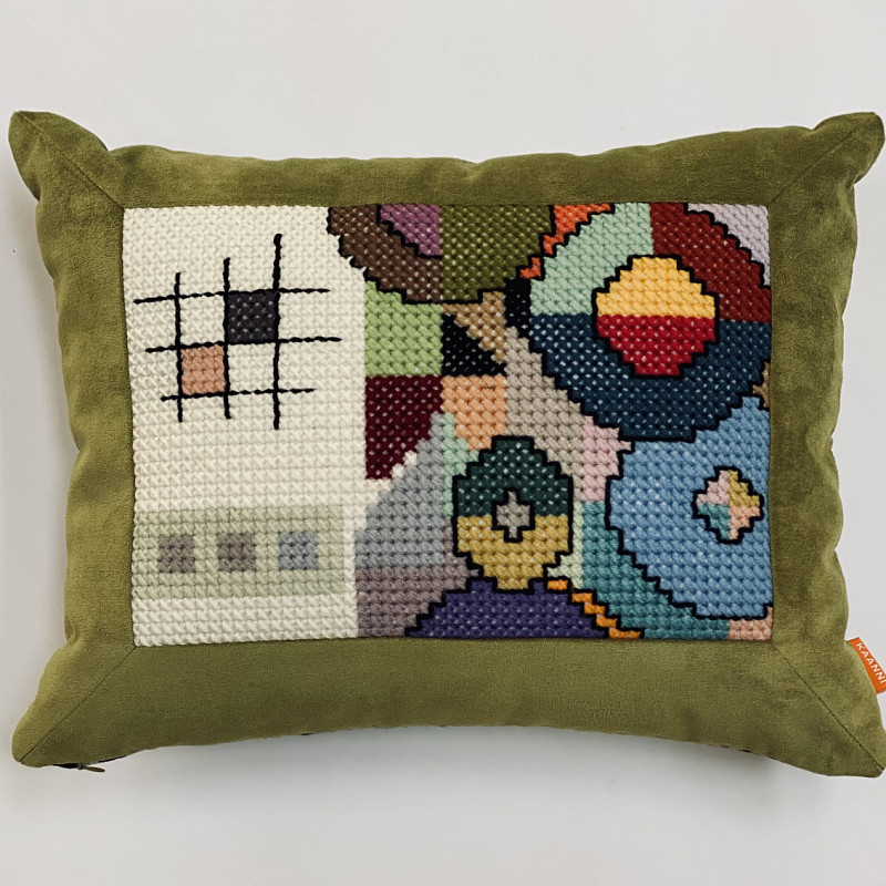 По мотивам работ Василия Кандинского 5 бархат