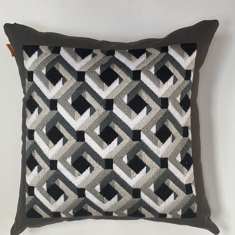 Серо-белая мозаика