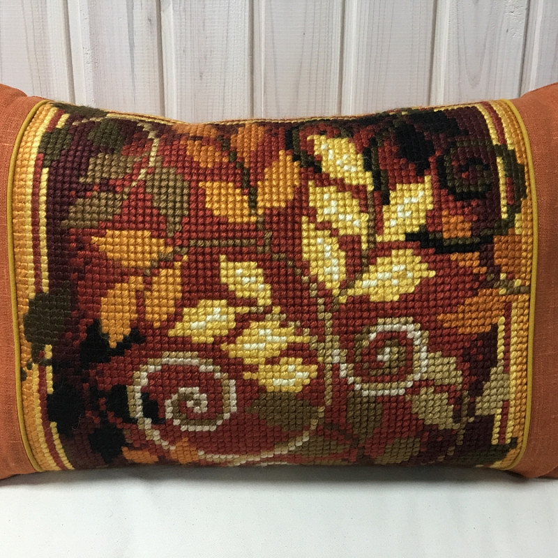 Осенняя  большая с желтым