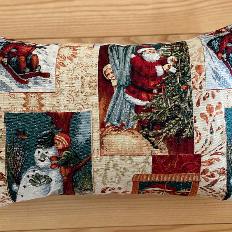 Старинные рождественские открытки прямоугольная 30х50 см