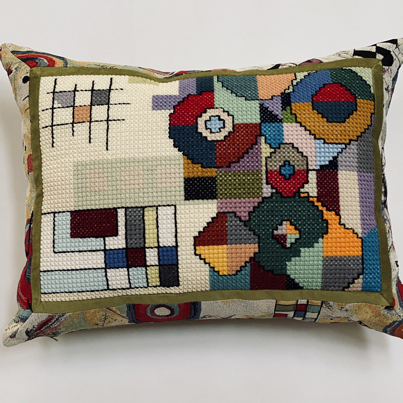 По мотивам работ Василия Кандинского 4 бархат