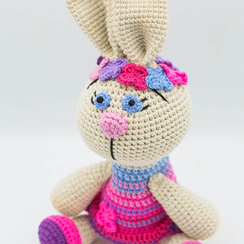 Зайка-подружка 33 см