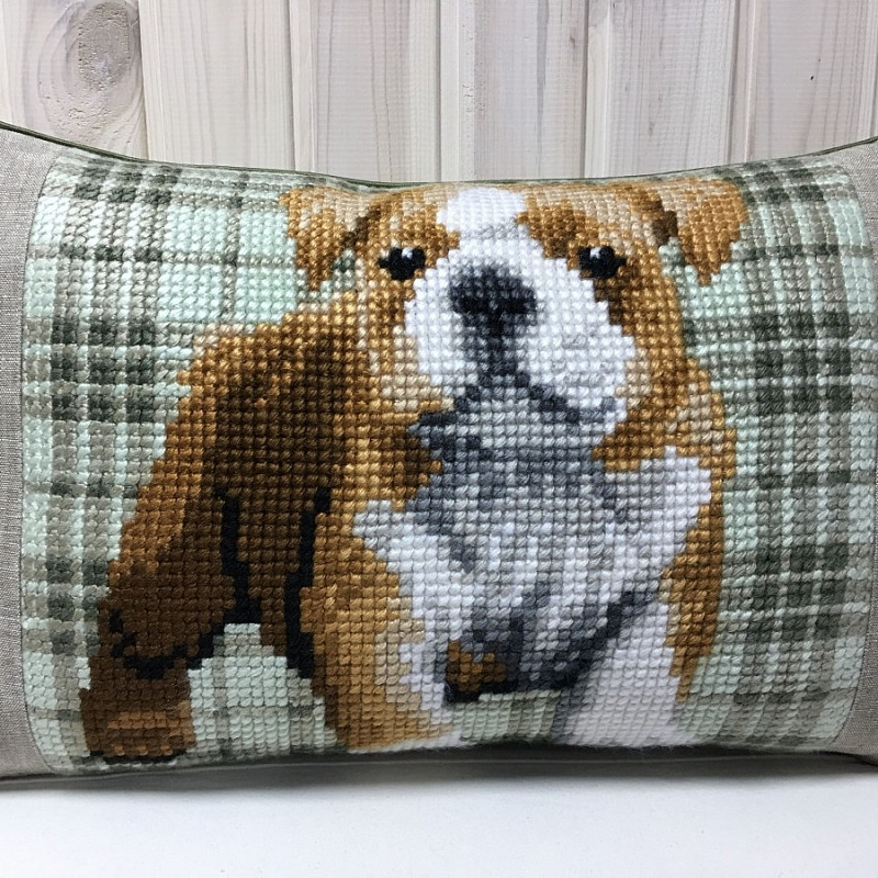 Английский бульдог прямоугольная