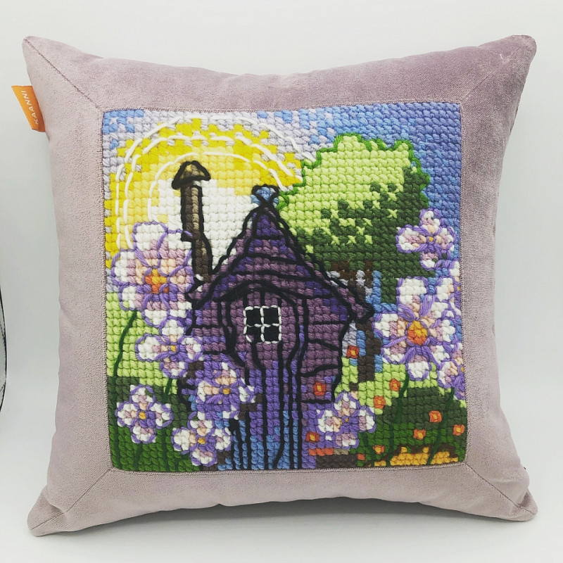 Дом с ромашками 35х35 см