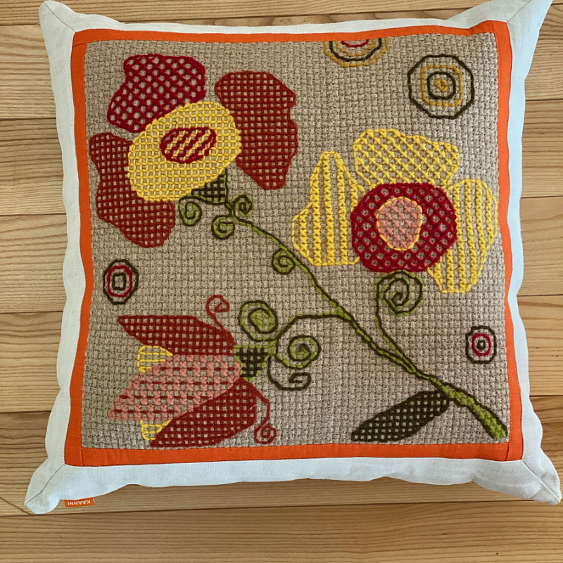 Волшебные цветы Три цветка 60х60 см