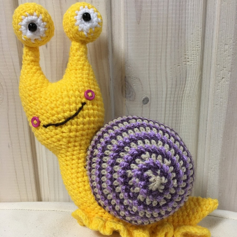 Желтая улиточка