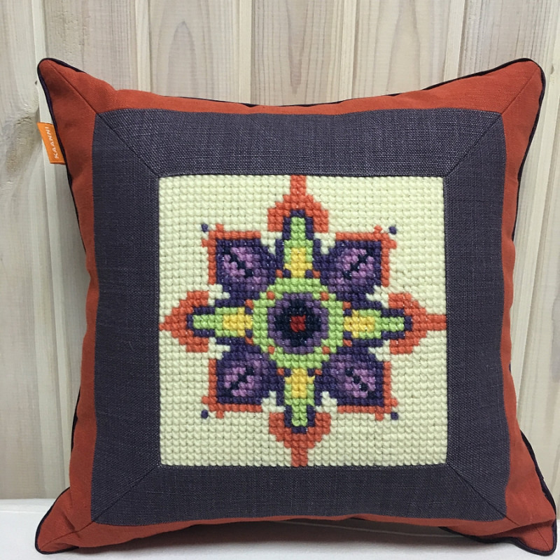 Жемчужина фиолетово-терракотовая