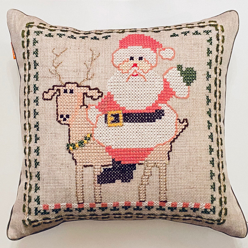 Волшебный Санта 42х42 см